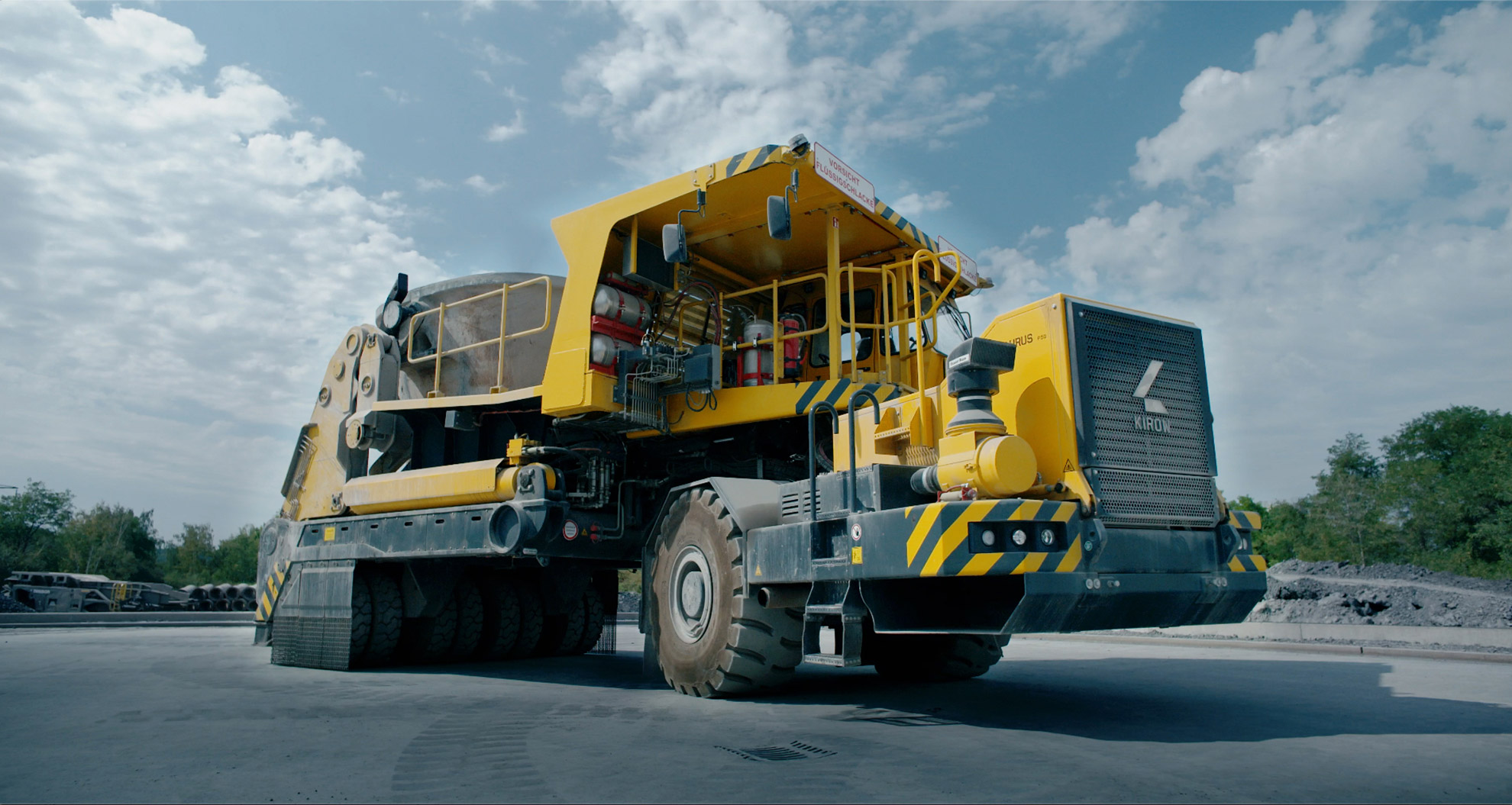 Stahlwerkslogistik Schlackentransporter Metallurgiespezialist