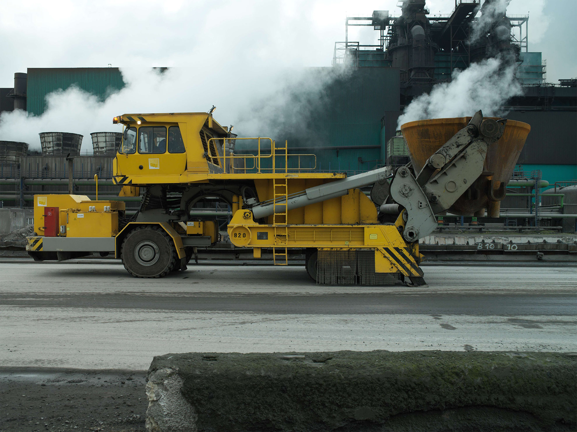 Slag Taurus Stahlwerkslogistik Schlackentransporter